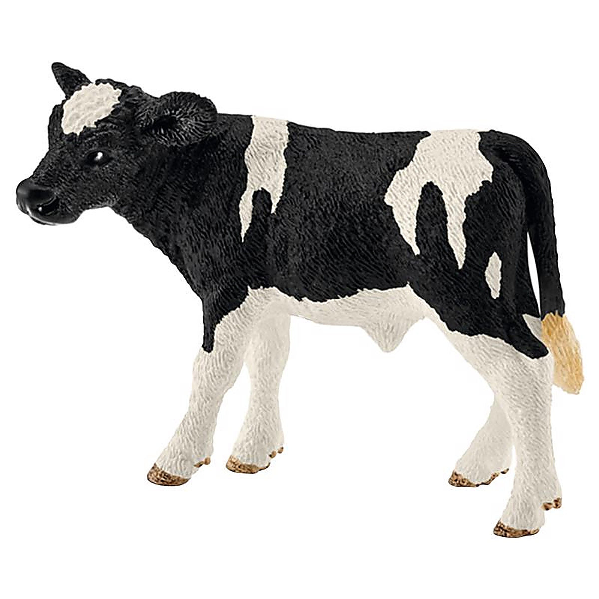 Schleich - 13798 - Farm World Holstein Calf Toy Plastic Black/White