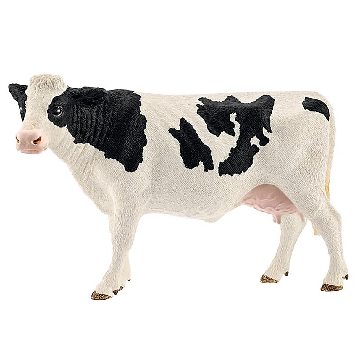 Schleich - 13797 - Farm World Holstein Calf Toy Plastic Black/White