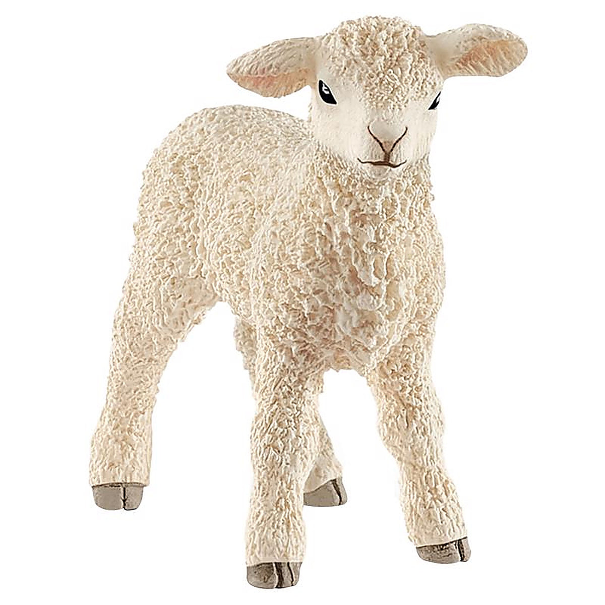Schleich - 13883 - Farm World Lamb Toy Plastic White