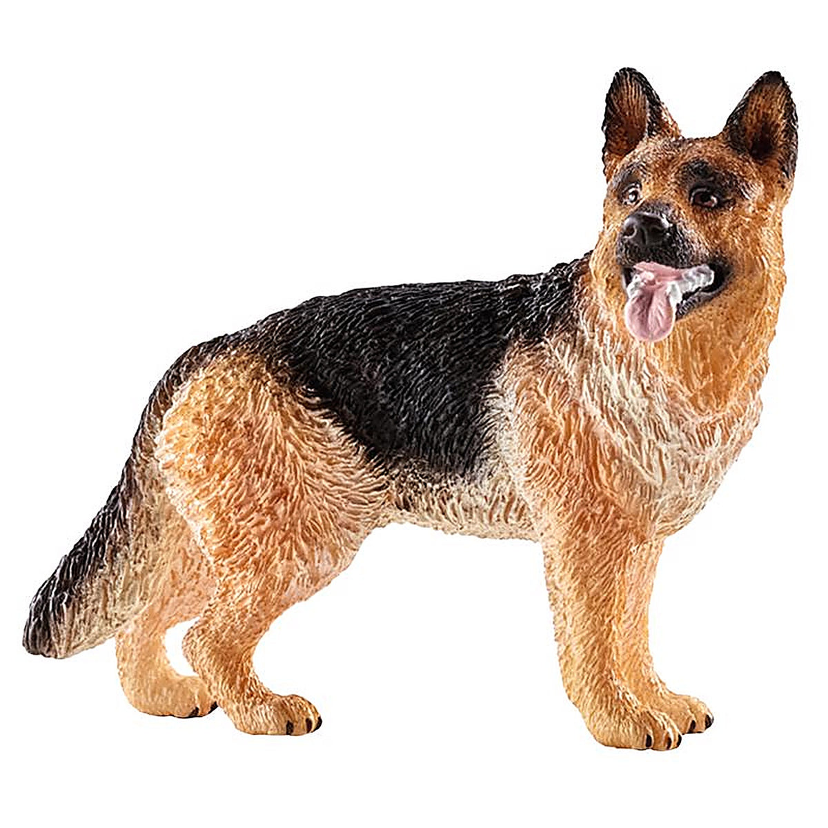 Schleich - 16831 - Farm World German Shepherd Dog Toy Plastic Black/Brown