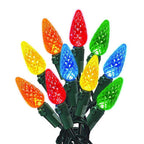Celebrations - 47986-71 - LED C6 Multi-color 300 count String Christmas Lights 74.5 ft.