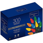 Celebrations - 47986-71 - LED C6 Multi-color 300 count String Christmas Lights 74.5 ft.