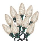 Celebrations - 47770-71 - LED C9 Clear/Warm White 75 count String Christmas Lights 49 ft.
