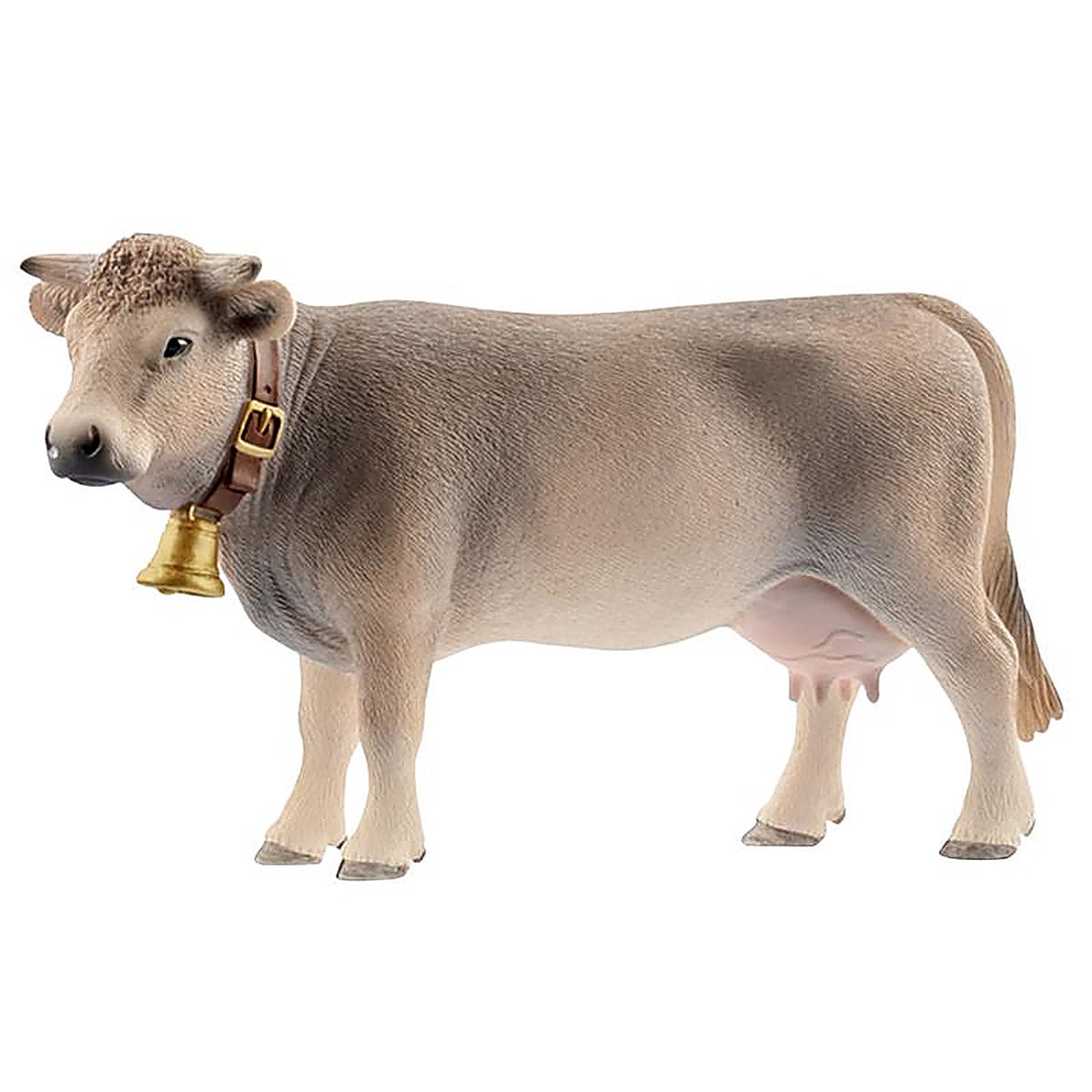 Schleich - 13874 - Farm World Braunvieh Cow Toy Plastic Brown