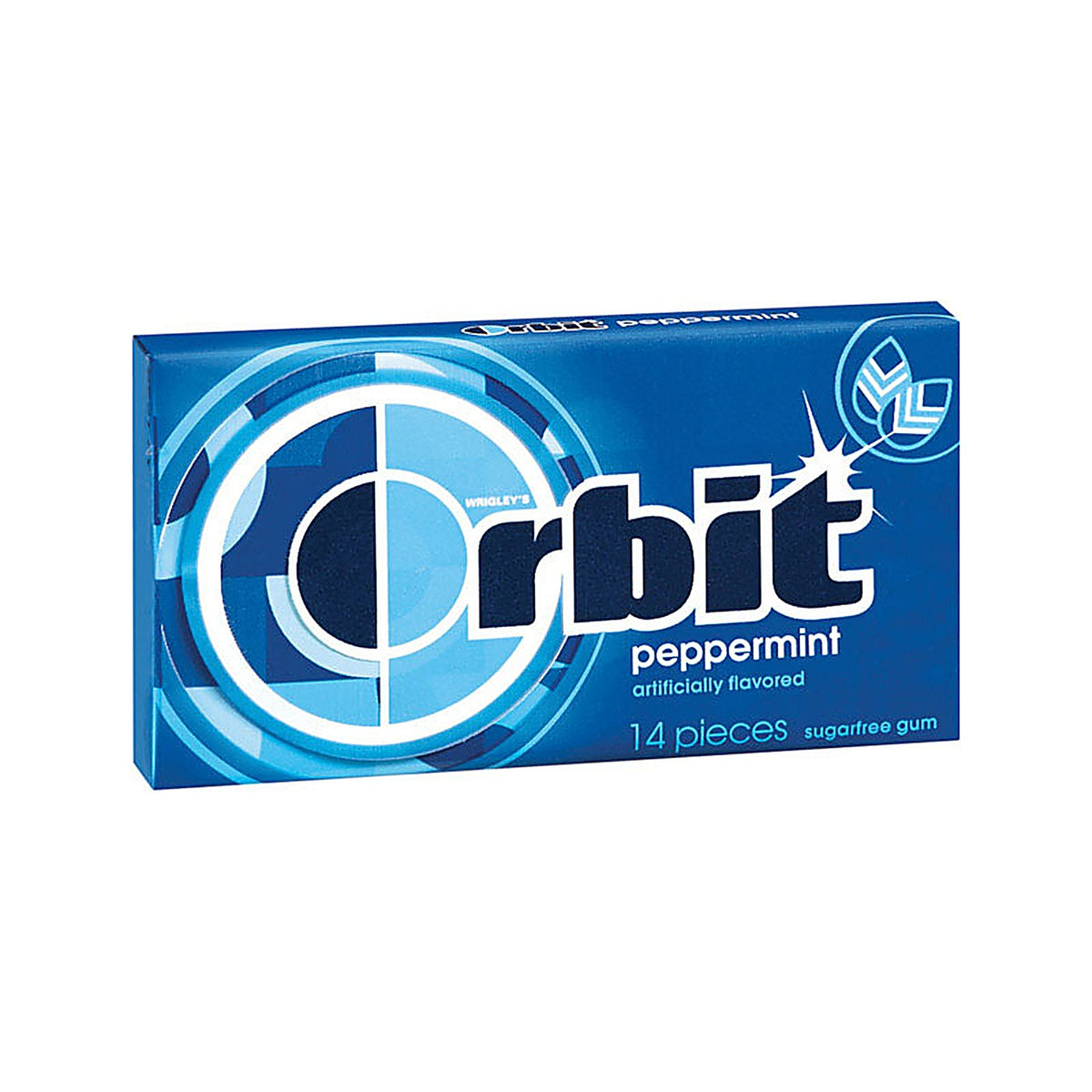 Orbit - 21486 - Sugar Free Peppermint Chewing Gum 14 pc