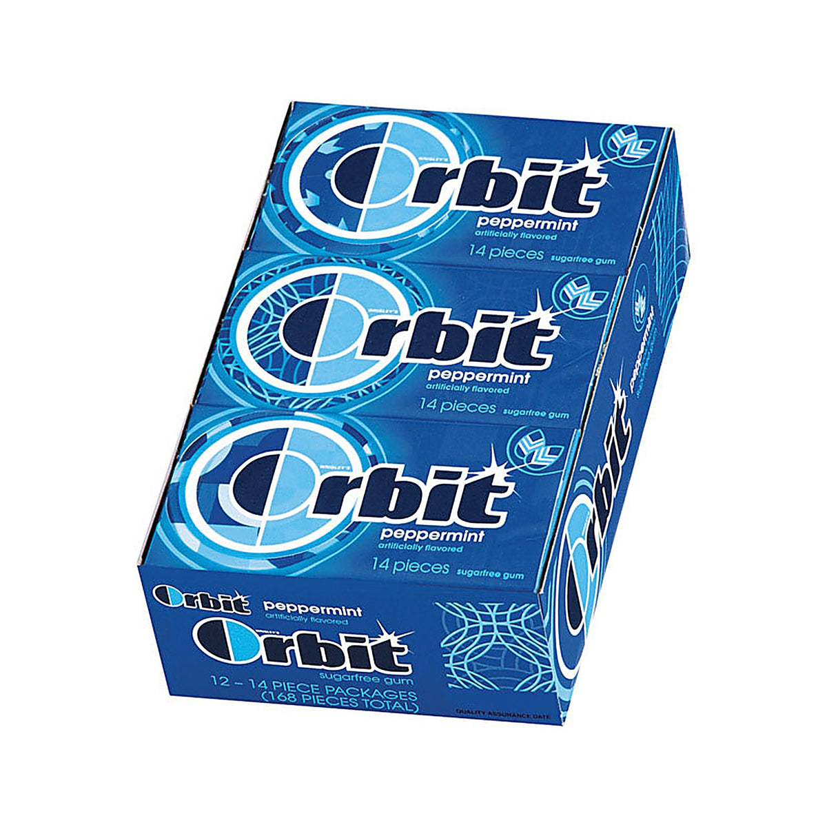 Orbit - 21486 - Sugar Free Peppermint Chewing Gum 14 pc