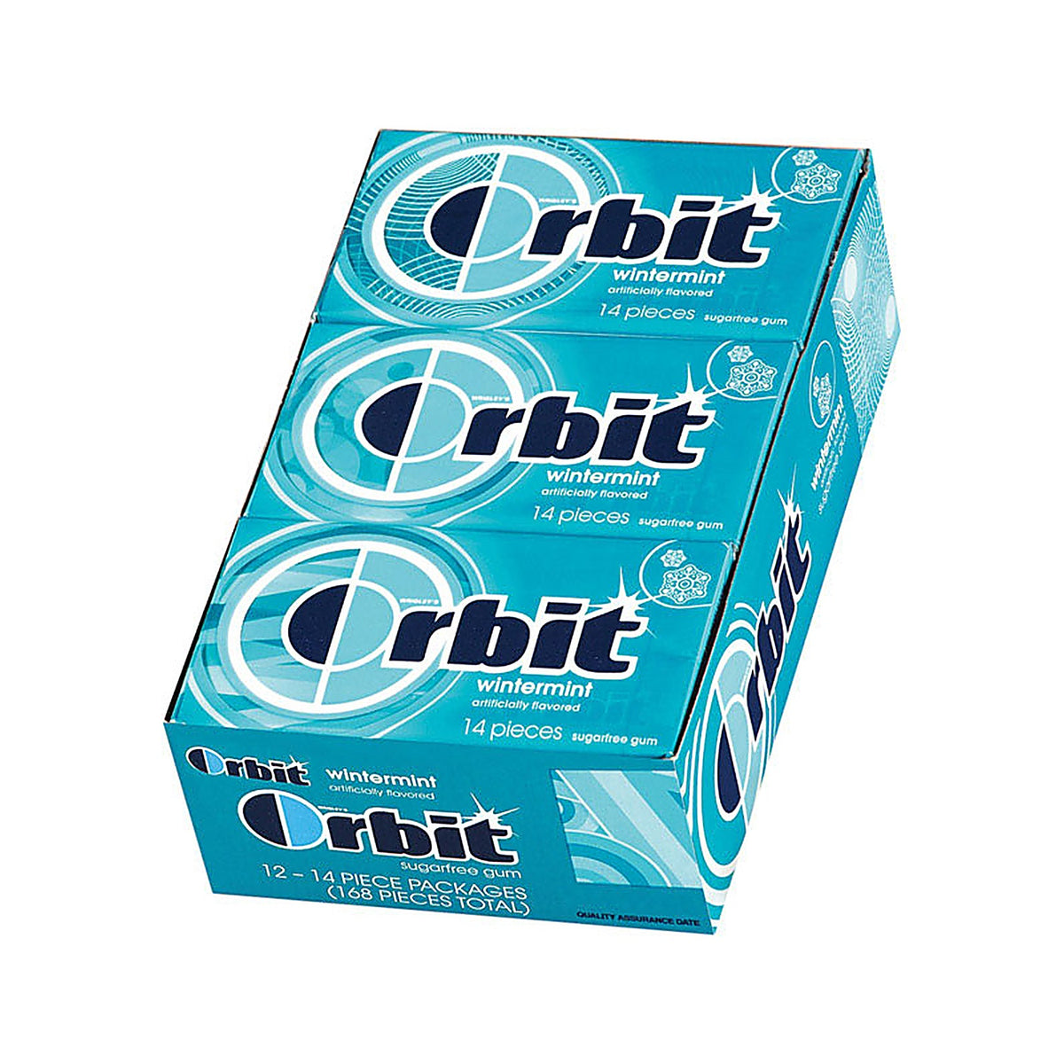 Orbit - 11619 - Sugar Free Wintermint Chewing Gum 14 pc