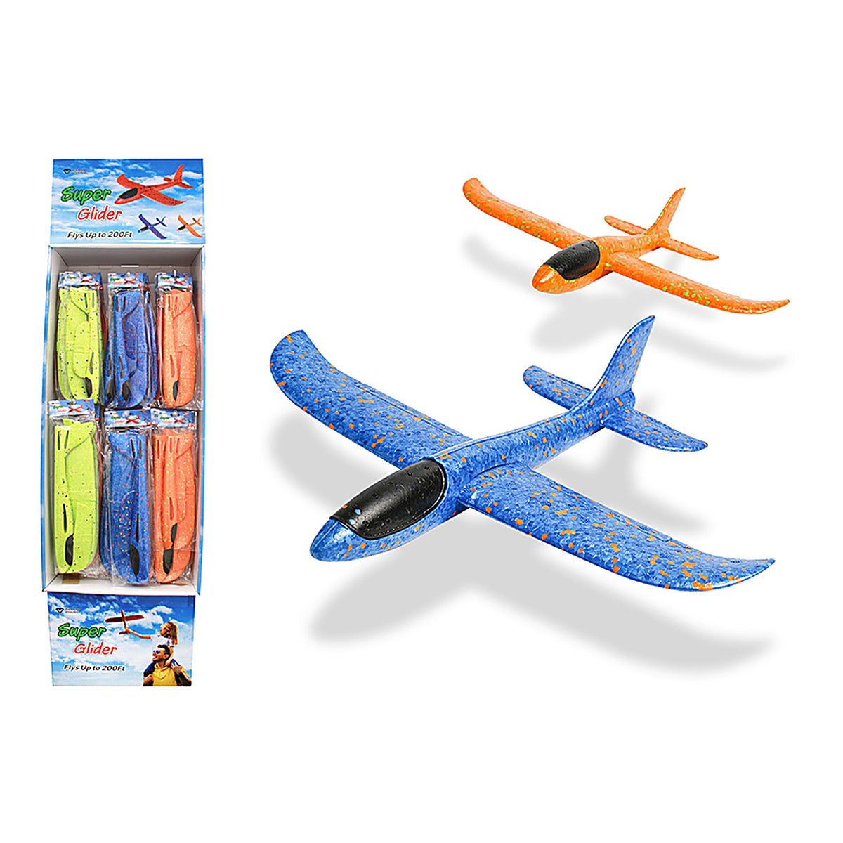 Diamond Visions - TM-2904 - Super Glider Plane High-Polymer 1 pk