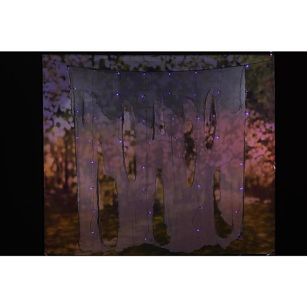 Celebrations - 36049-71 - Halloween Purple LED Prelit Hanging Gauze Lights