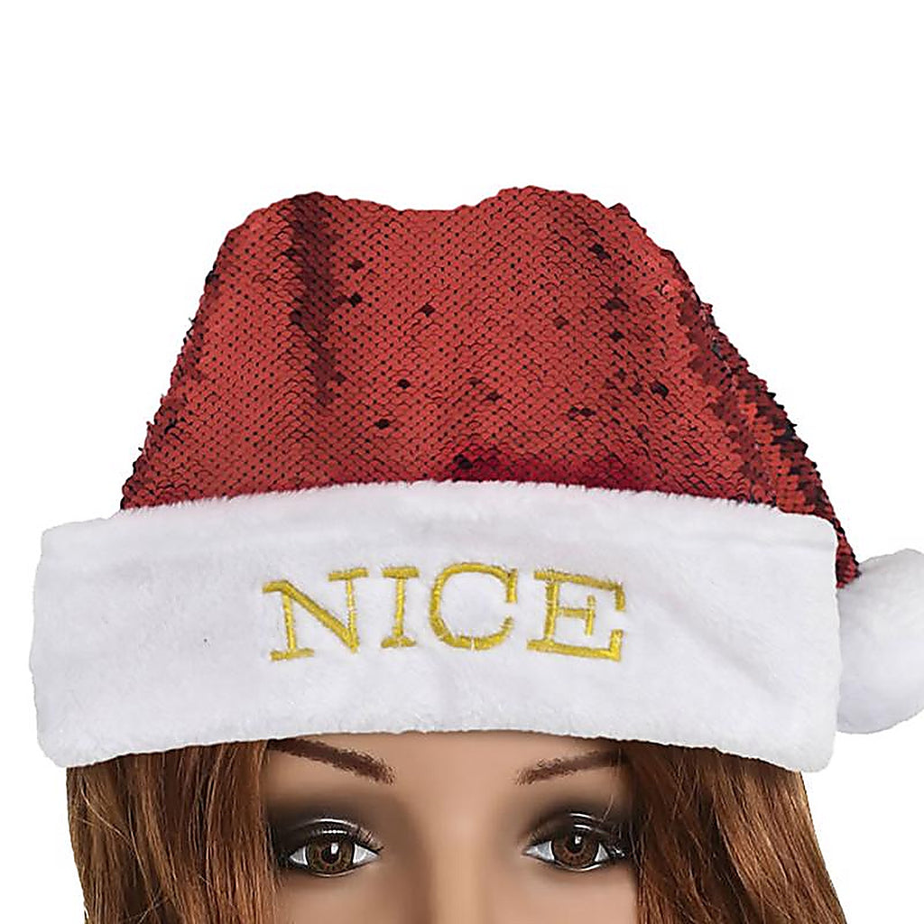 Dyno - 0409631-1AC - 17 in. Reversible Santa Hat 1 pk