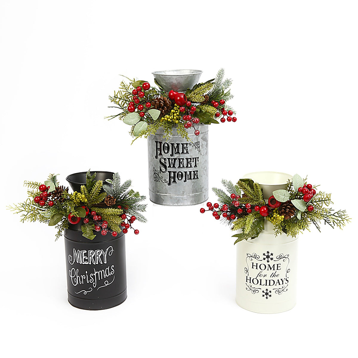 Gerson - 2435590 - Assorted Indoor Christmas Decor 12.2 in.