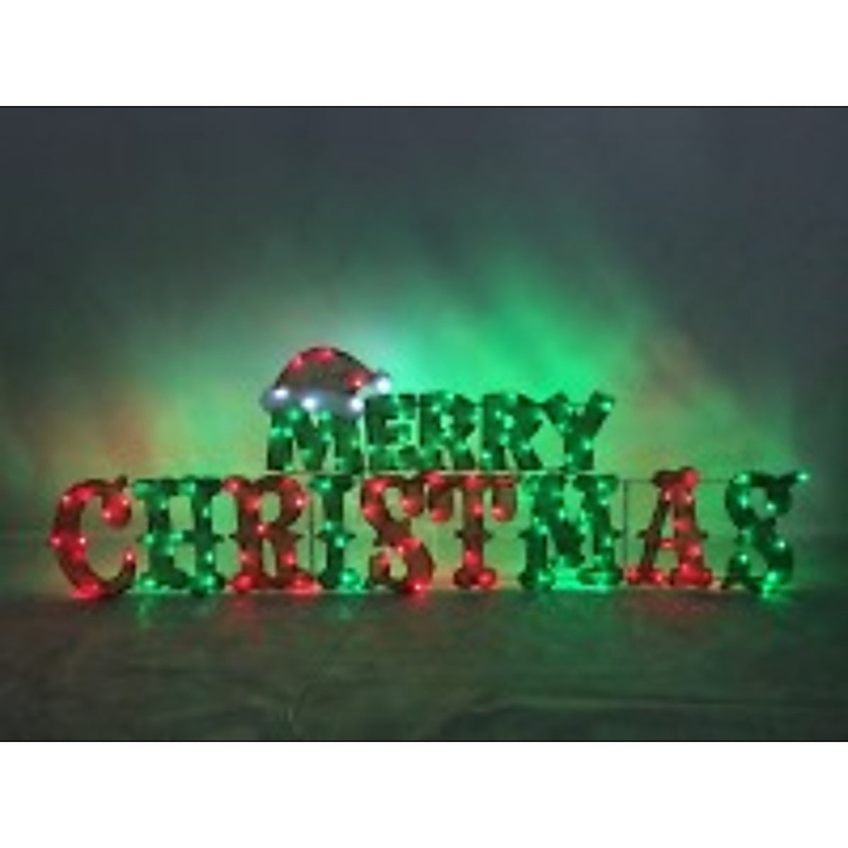 Gemmy - 119876 - Flat-tastic Merry Christmas 19 in. Yard Decor