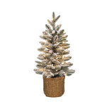 Celebrations - J20F-115-LC - 2 ft. Full LED 35 ct Flocked Christmas Tree