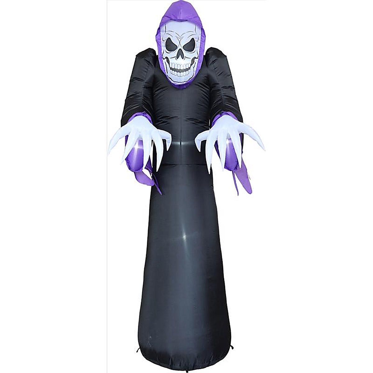 Celebrations - MY-22G129 - 12 ft. Prelit Skull Phantom Inflatable
