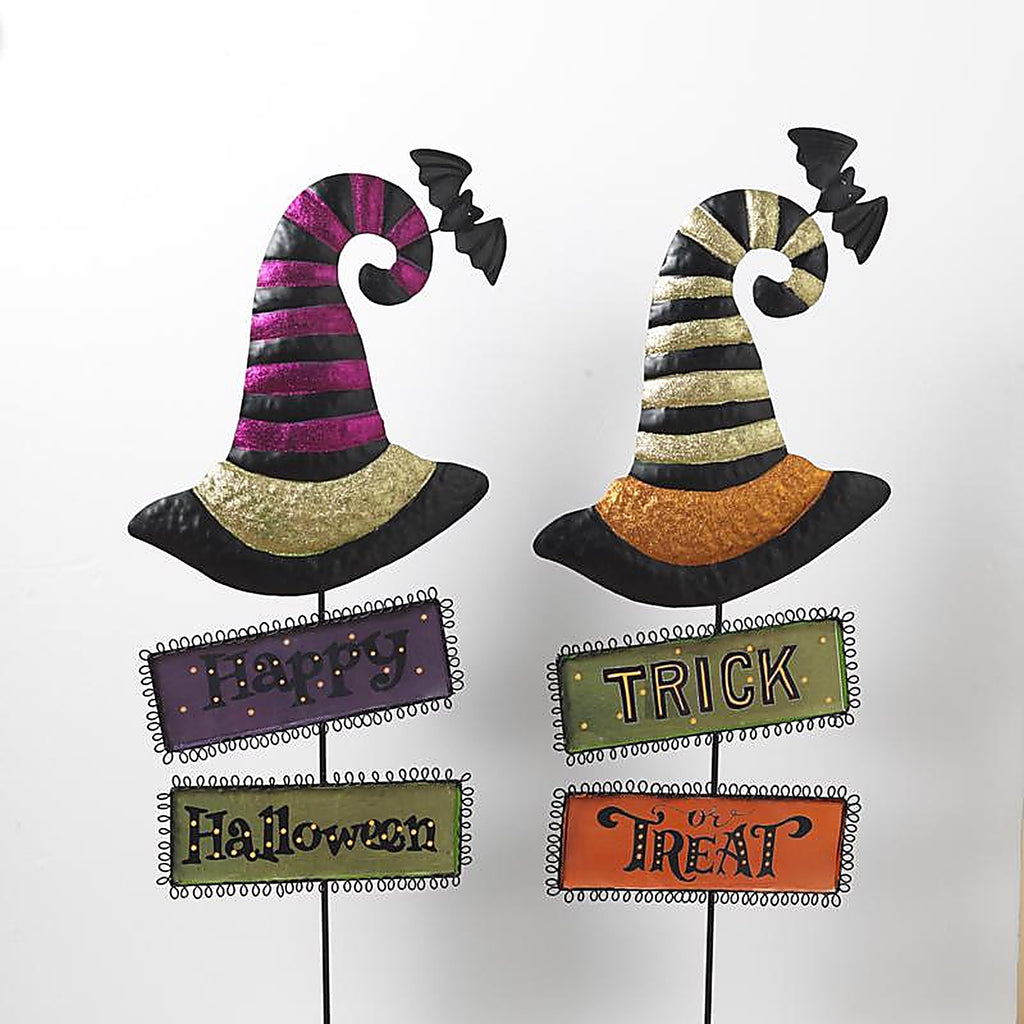 Gerson - 2530520 - 38.78 in. Witch Hat Yard Decor