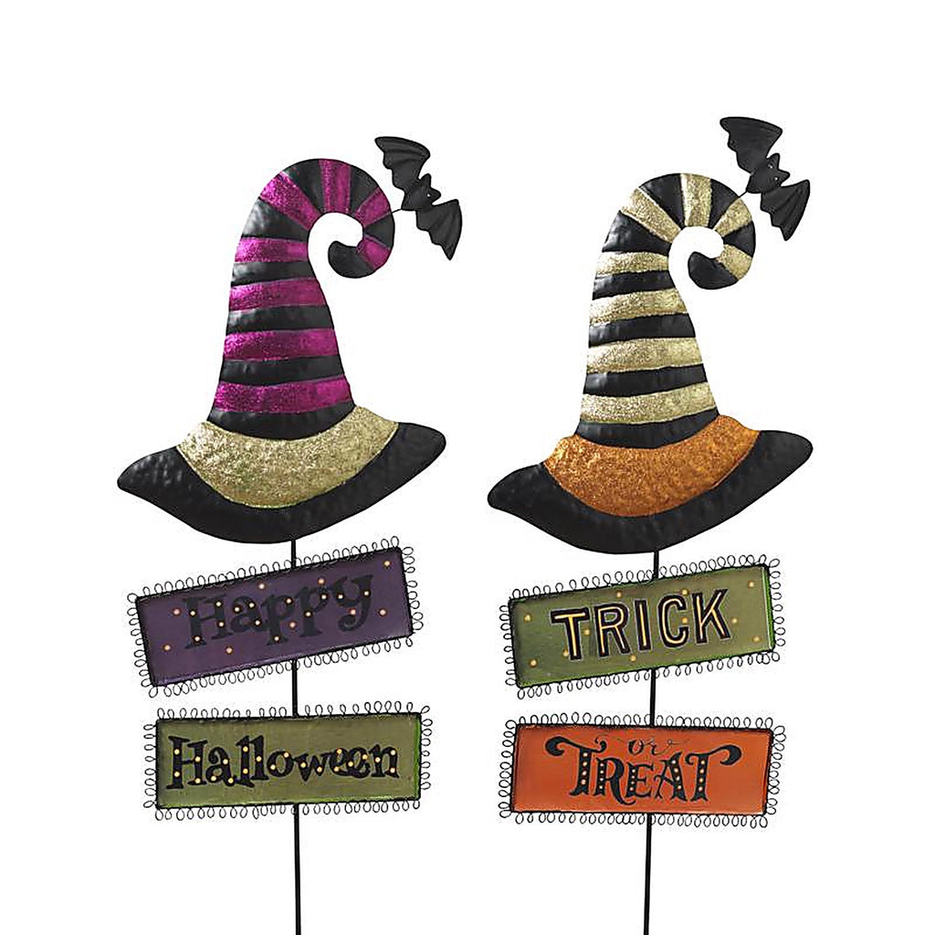 Gerson - 2530520 - 38.78 in. Witch Hat Yard Decor