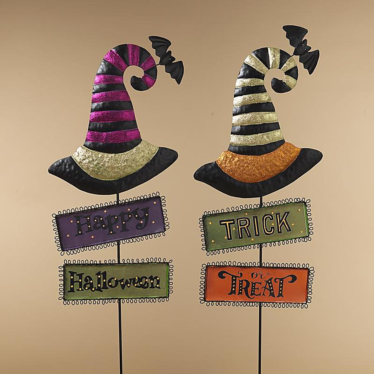 Gerson - 2530520 - 38.78 in. Witch Hat Yard Decor