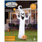 Gemmy - 229617 - Airblown 9 ft. LED Prelit Ghost and Pumpkin Inflatable