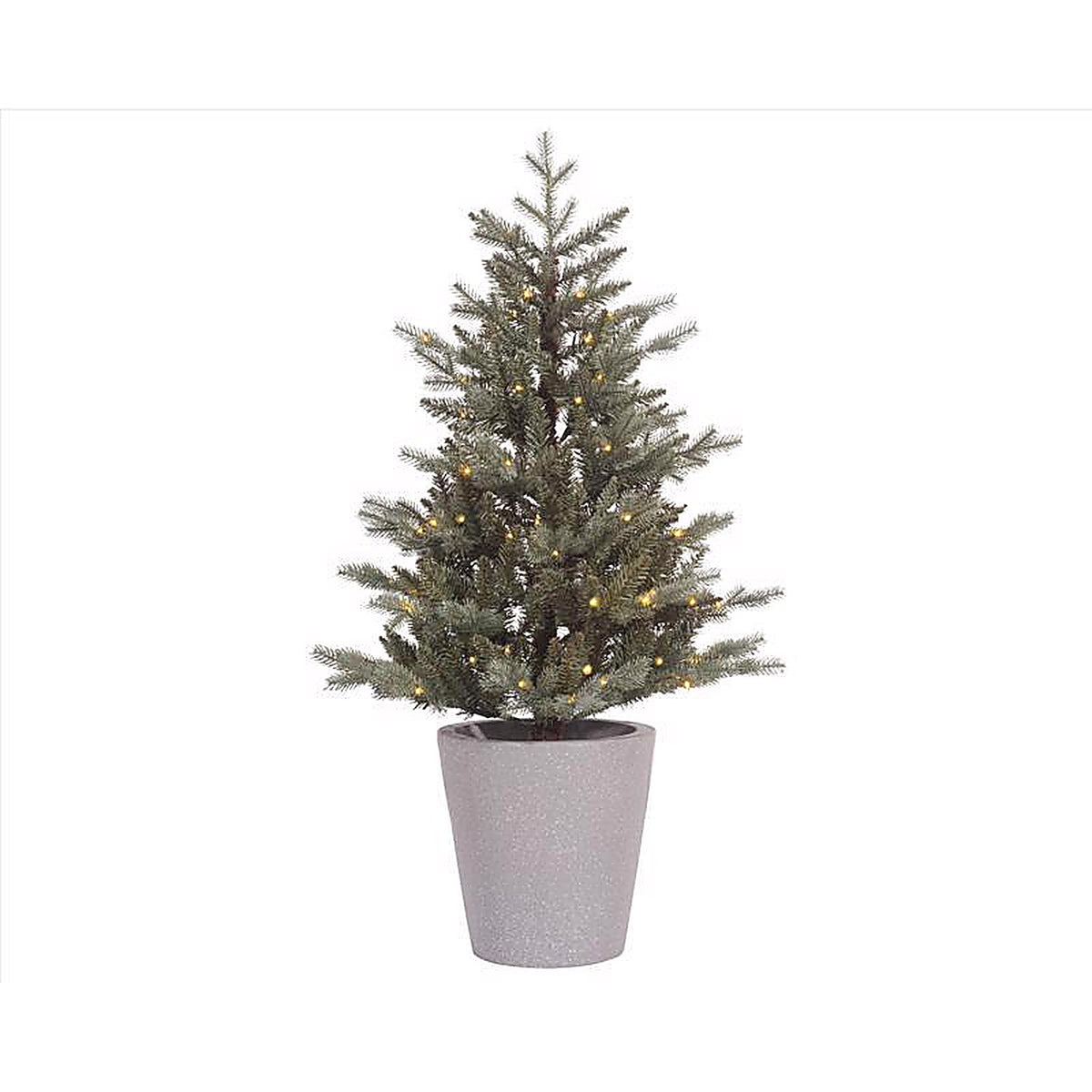 Celebrations - 9922056 - 4 ft. Full LED 80 ct Misty Allison Pine Christmas Tree