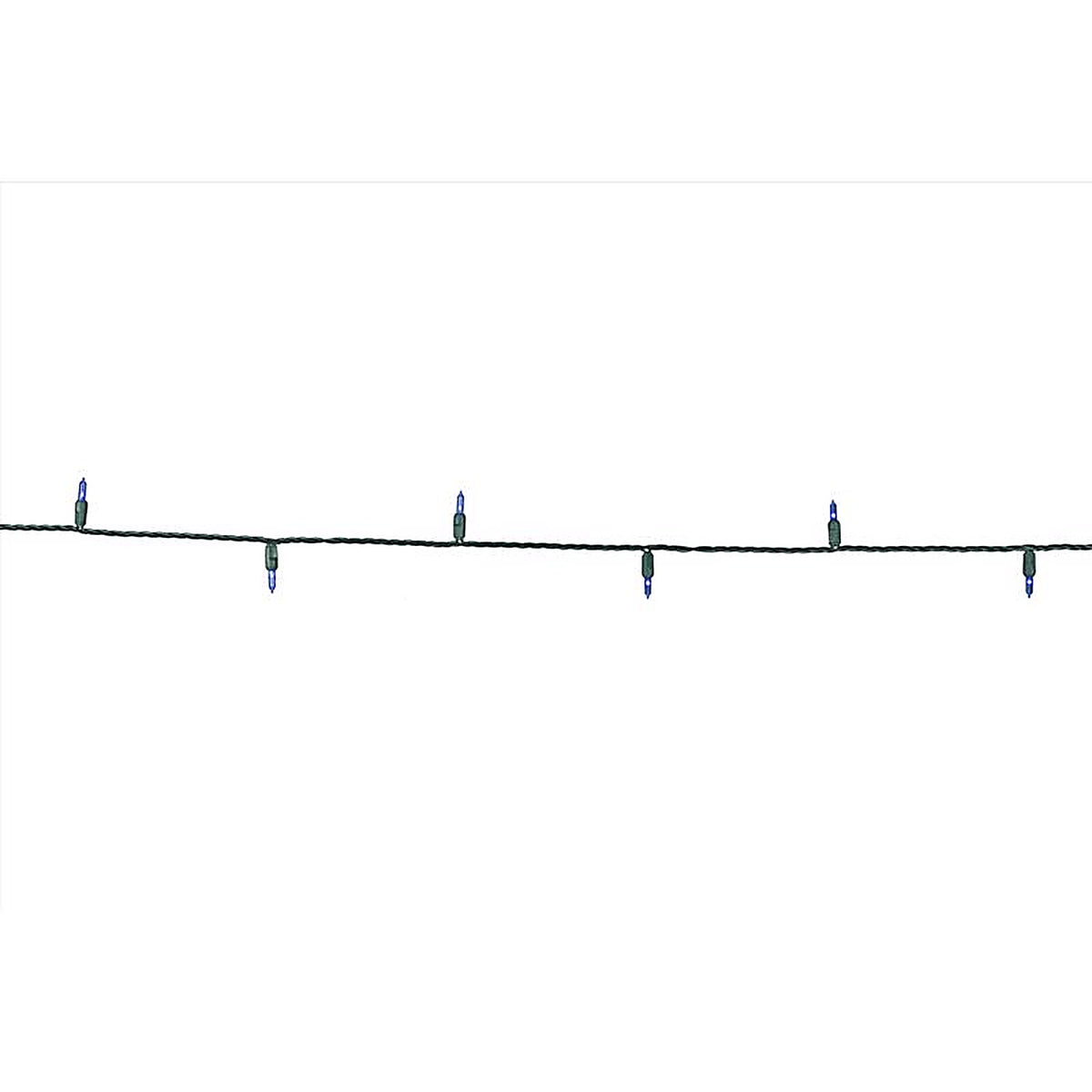 Celebrations - T550BL6A - Platinum LED T5 Blue 50 ct String Christmas Lights 25 ft.