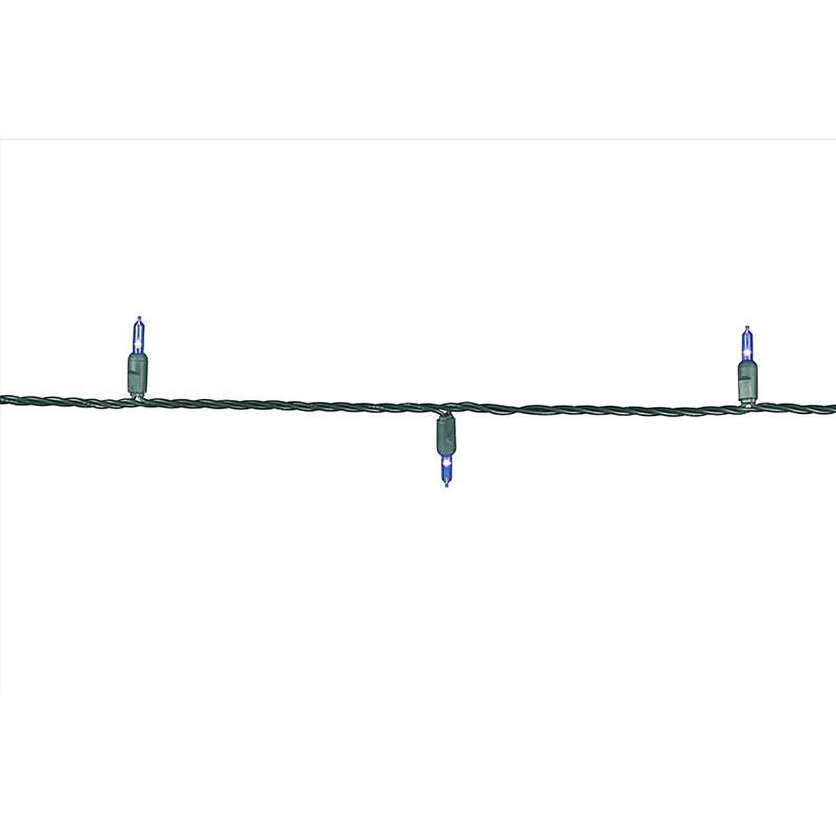 Celebrations - T550BL6A - Platinum LED T5 Blue 50 ct String Christmas Lights 25 ft.