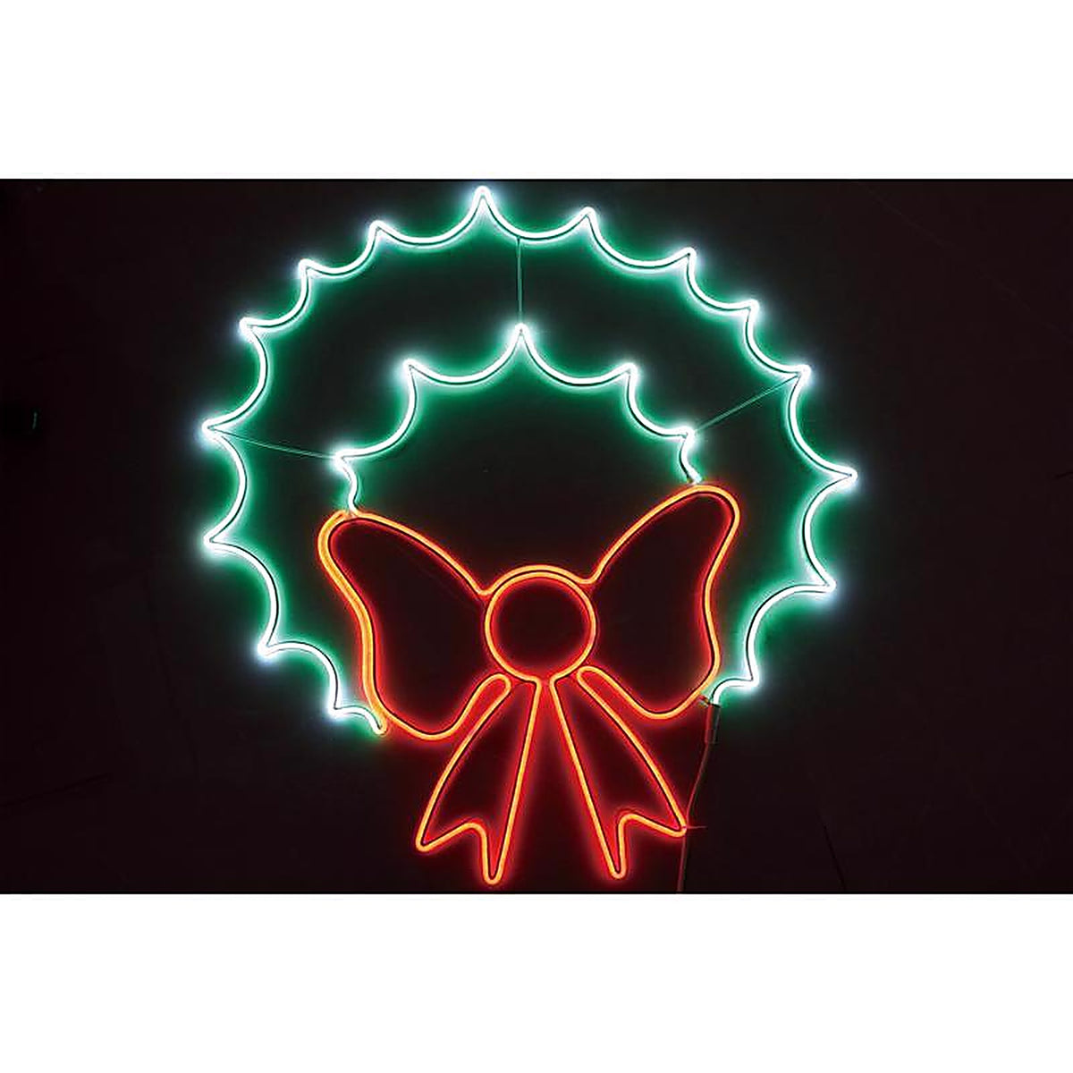 Celebrations - 21YF0538 - LED Wreath Silhoutte 3 ft. Hanging Decor