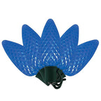 Celebrations - C925FBLA - Platinum LED C9 Blue 25 ct String Christmas Lights 25 ft.