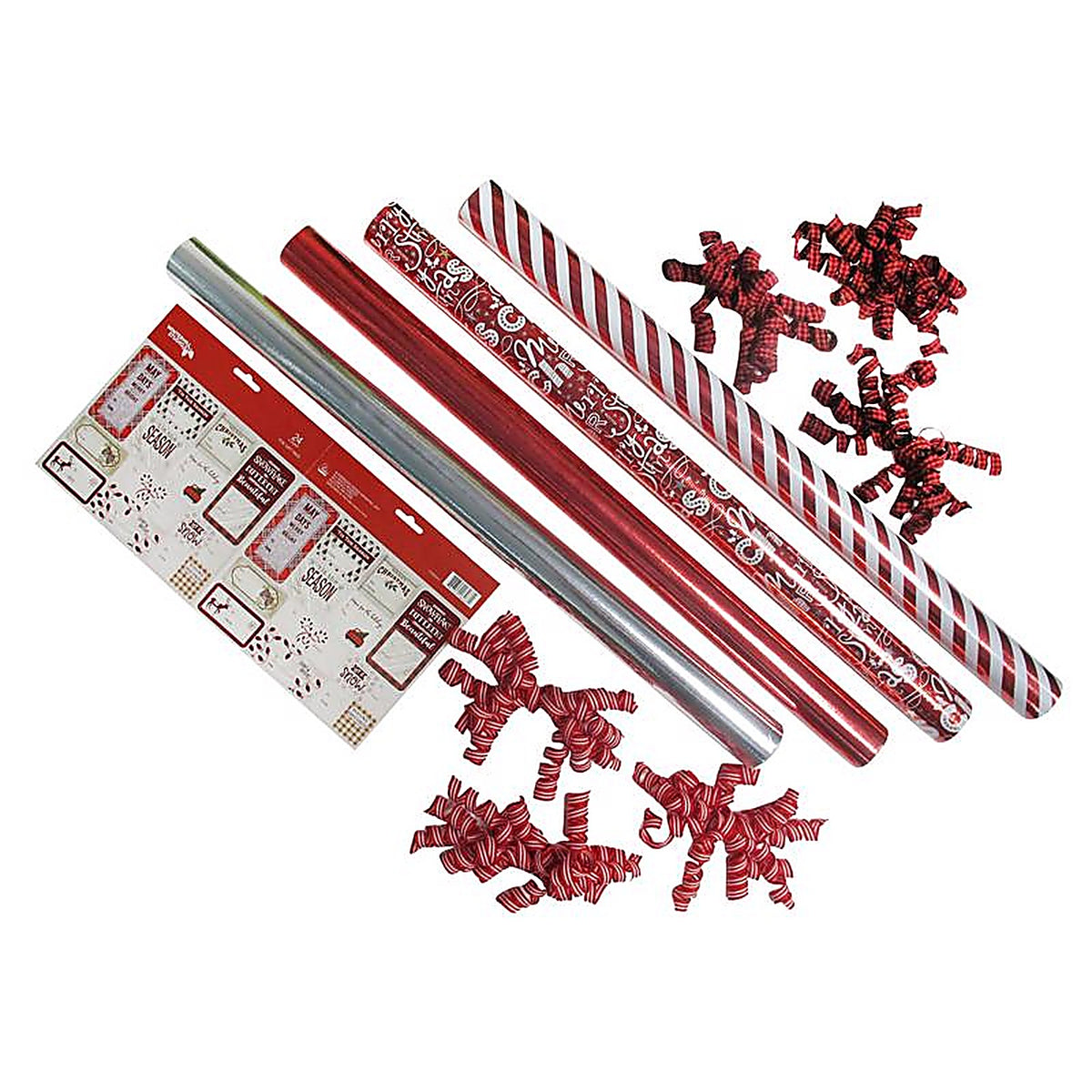 Paper Images - C7RWBTGK - Assorted Holiday Gift Wrap Kit