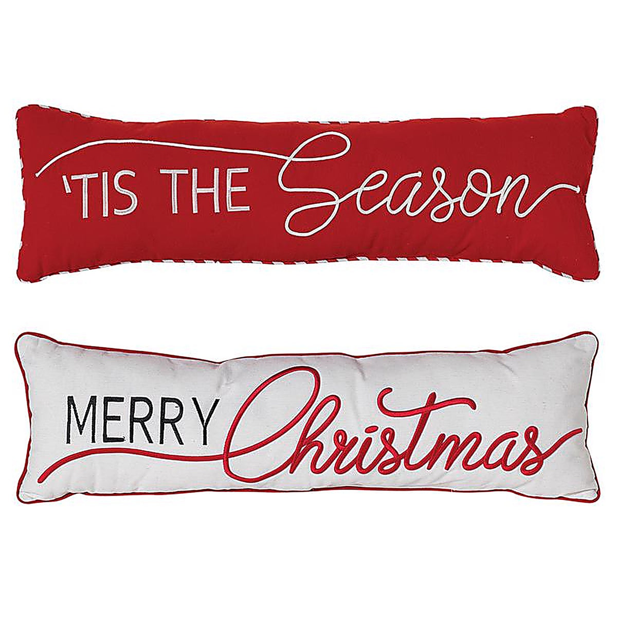Gerson - 2598860 - Assorted Holiday Messages Pillow 3 in.