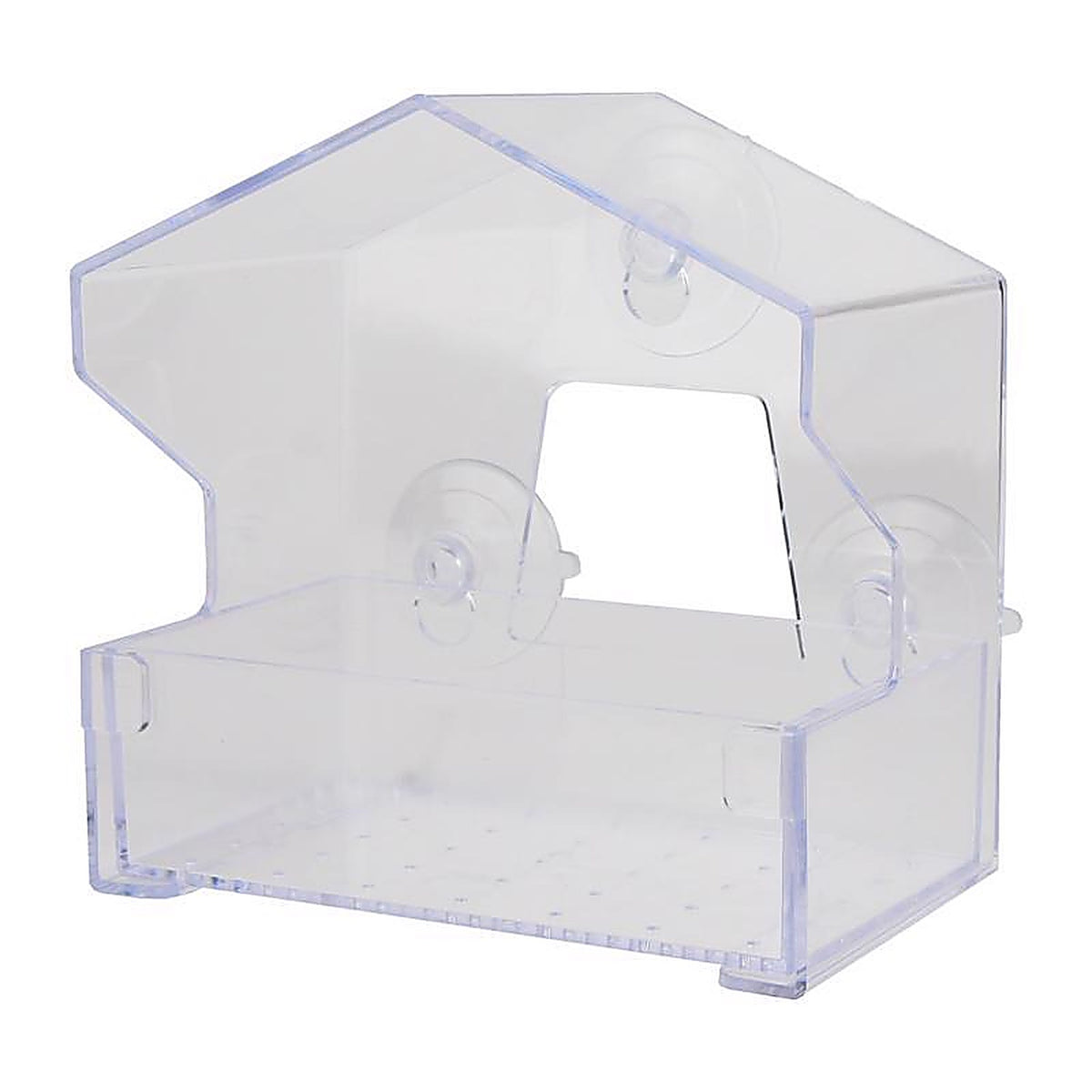 Perky-Pet - 345 - Wild Bird 0.5 lb Plastic Window Bird Feeder 1 ports