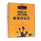 Celebrations - C6100OR3A - Orange 100 ct 2 in. LED C6 Halloween String Lights