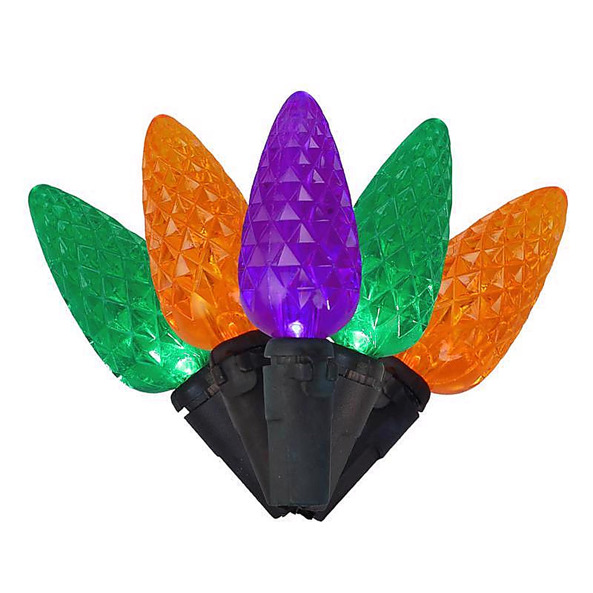 Celebrations - C6100HW3A - Multicolored 100 ct LED C6 Halloween String Lights