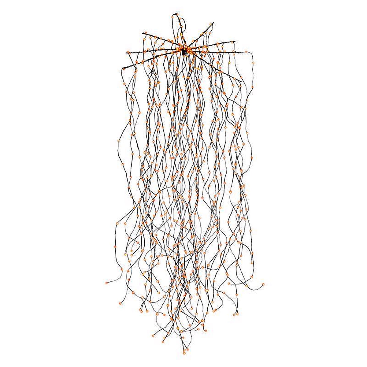 Celebrations - WWORA - Orange LED Big Seed Waterfall Light Hanging Decor