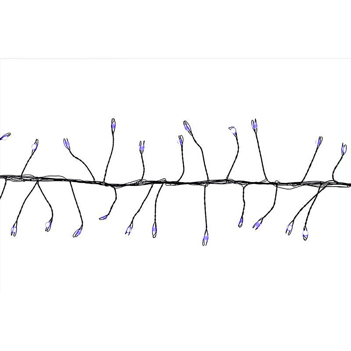 Celebrations - BSCCX250BLA - LED Big Seed Cluster Blue 250 ct String Christmas Lights