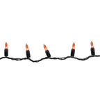 Celebrations - T5100OR3A - Orange 100 ct LED Mini Halloween String Lights