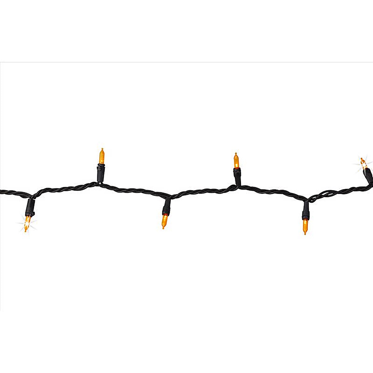 Celebrations - T5100ORS3A - Orange 100 ct LED Mini Halloween String Lights