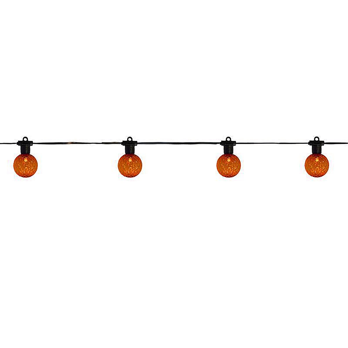 Celebrations - G4025OR8A - Orange 25 ct LED G40 Halloween String Lights