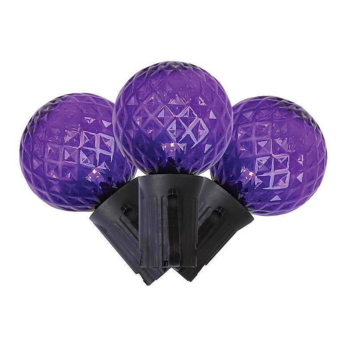 Celebrations - G4025PL8A - Purple 25 ct LED G40 Halloween String Lights