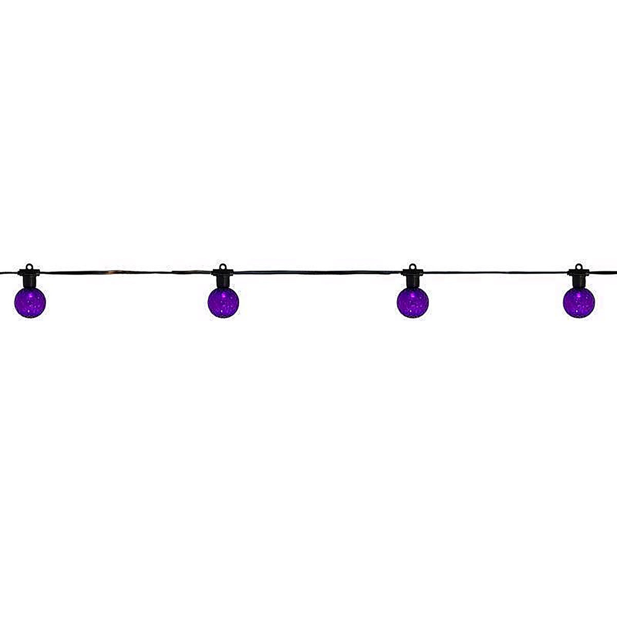 Celebrations - G4025PL8A - Purple 25 ct LED G40 Halloween String Lights