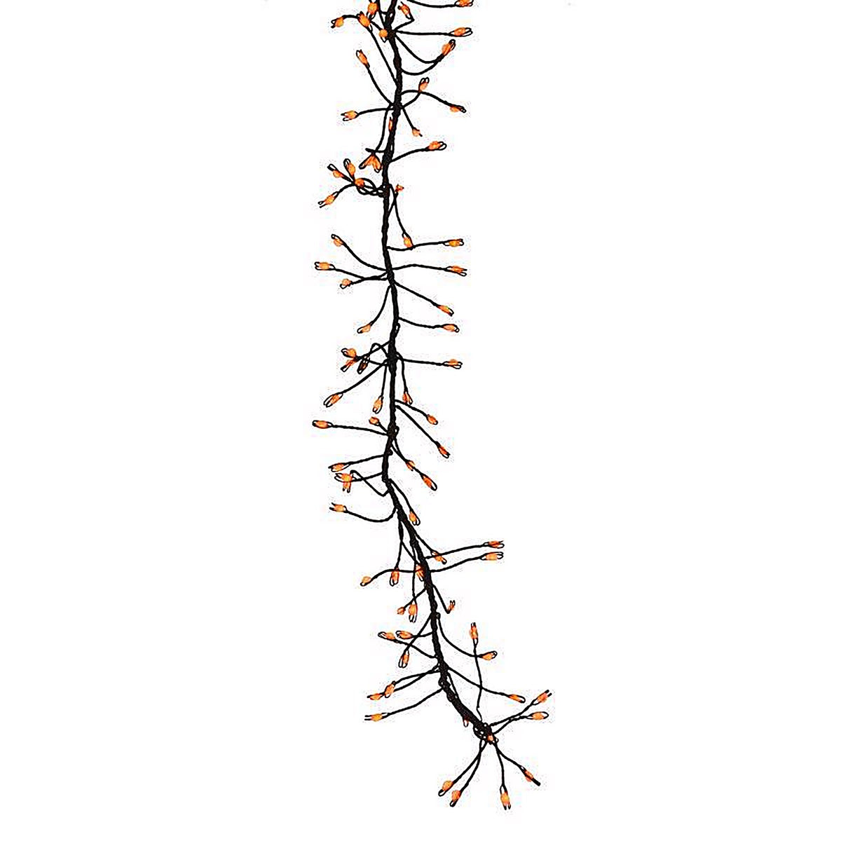 Celebrations - BSCCX250ORA - Orange 250 ct LED Connectable Big Seed Cluster Halloween Lights