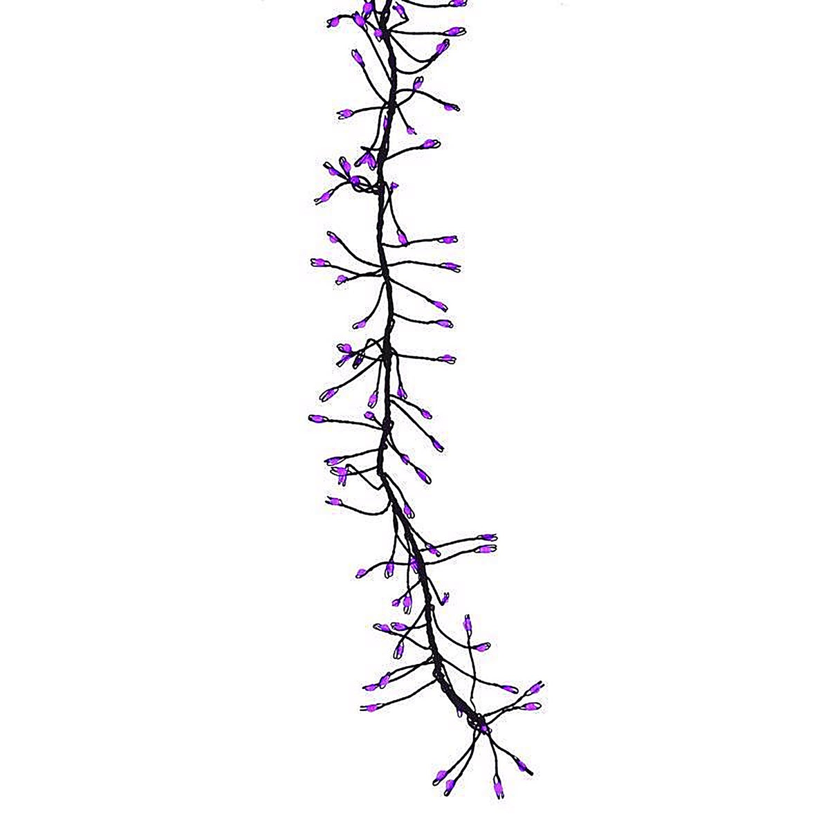 Celebrations - BSCCX250PLA - Purple 250 ct LED Prelit Connectable Big Seed Cluster Halloween Lights