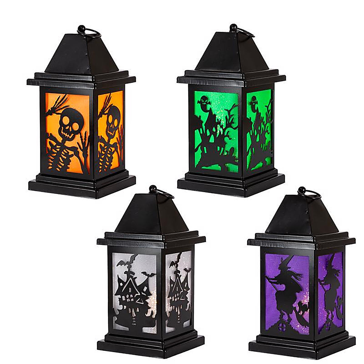 Gerson - 2593060AH - 12.2 in. Lantern Halloween Decor