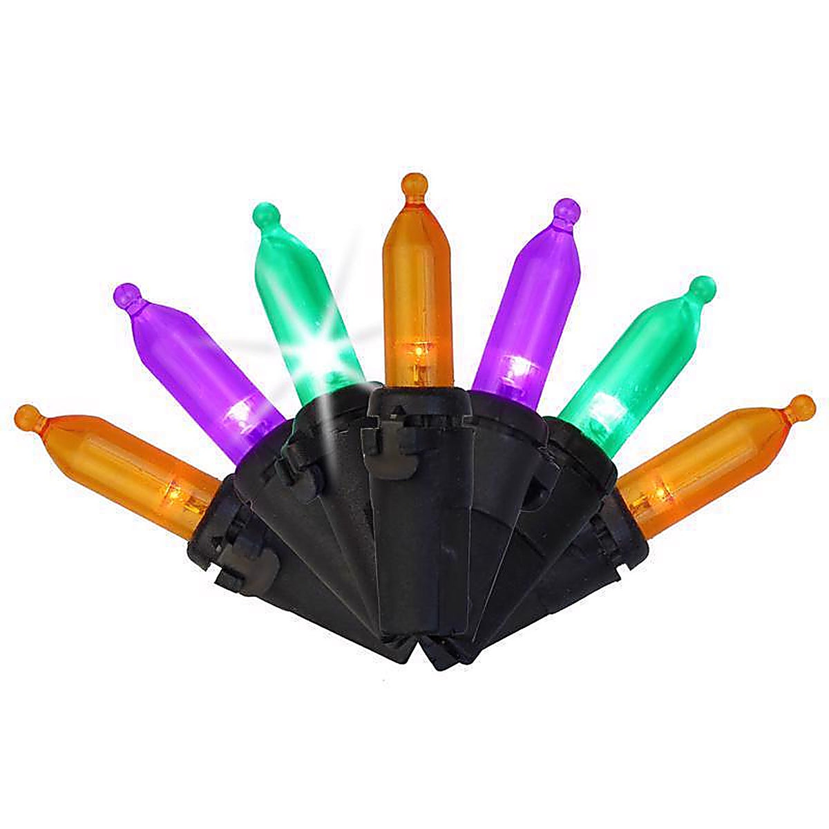 Celebrations - T5100HWS3A - Multicolored 100 ct LED Mini Halloween Strobe String Lights