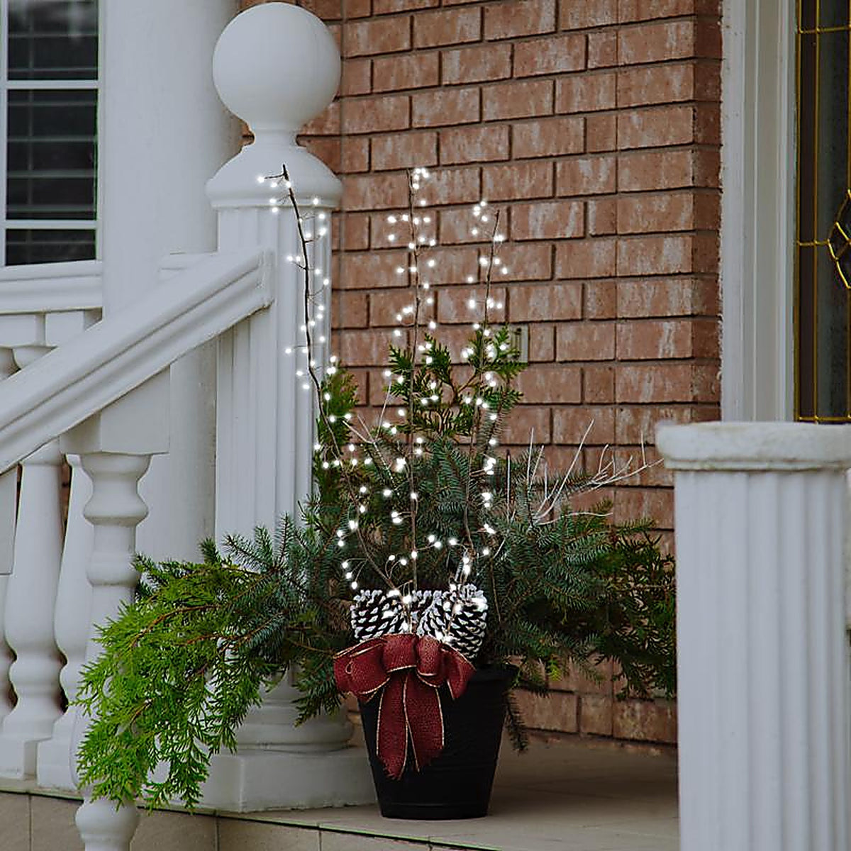 Celebrations - MICBTWIG38PWA - LED Pure White Lighted Branches 38 in. Yard Decor