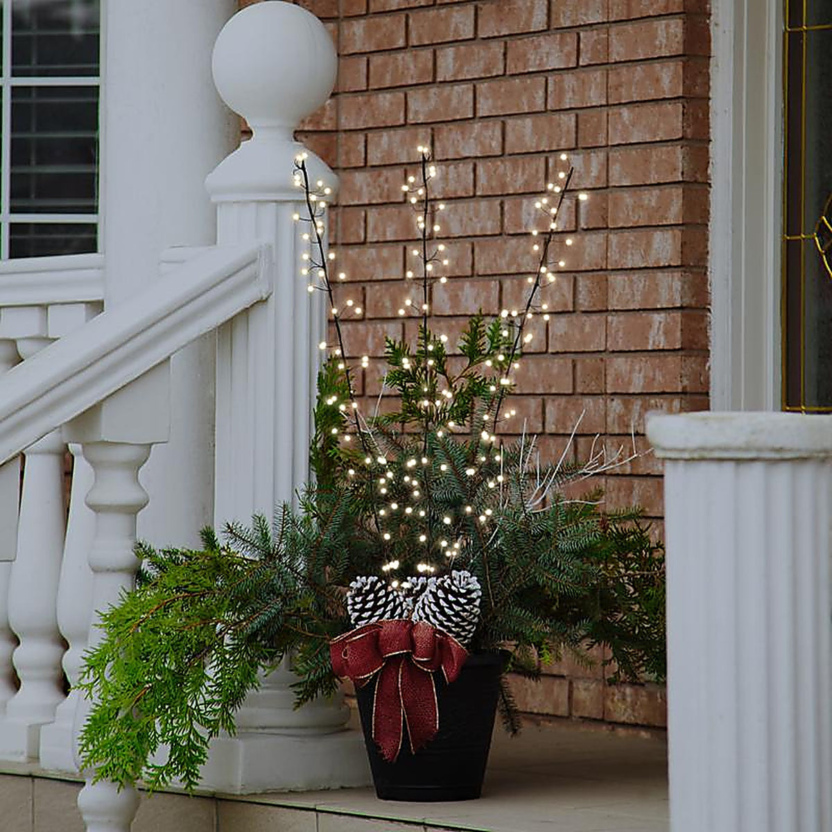 Celebrations - MICBTWIG38WWA - LED Warm White Lighted Branches 38 in. Yard Decor