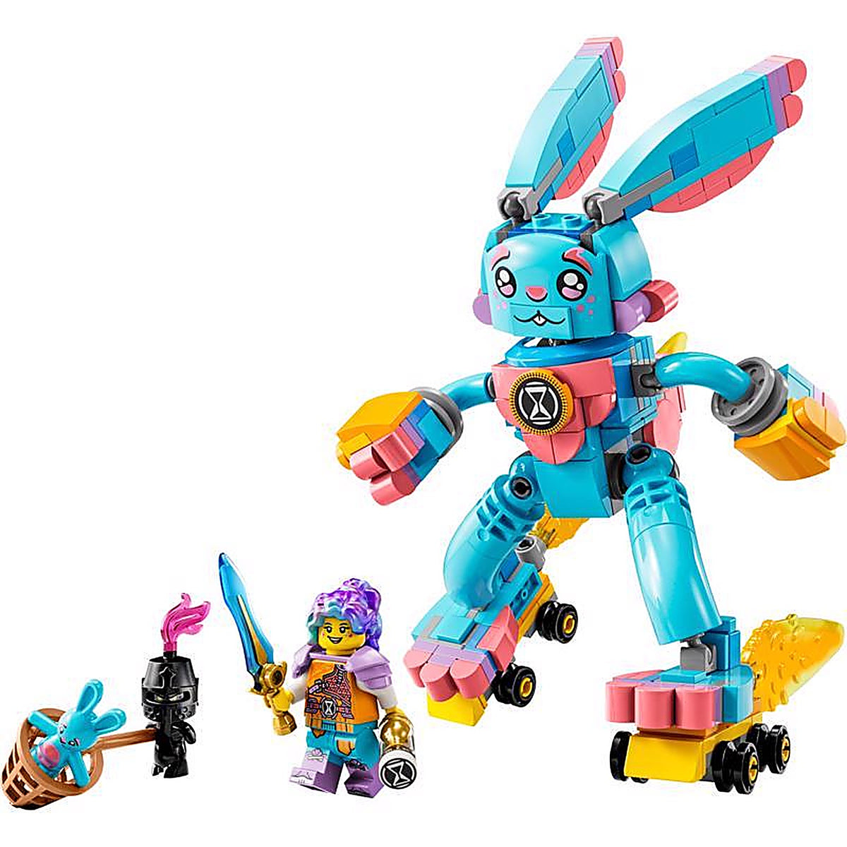 LEGO - 71453 - Dreamzzz Izzie and Bunchu Bunny Toy Multicolored 259 pc