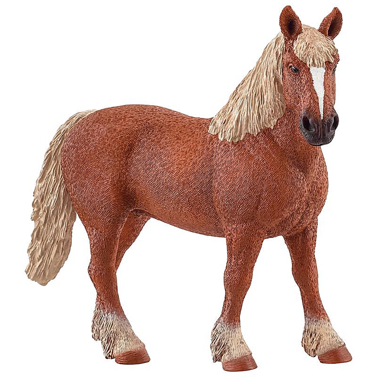 Schleich - 13941 - Belgian Draft Horse Figurine Brown 1 pc