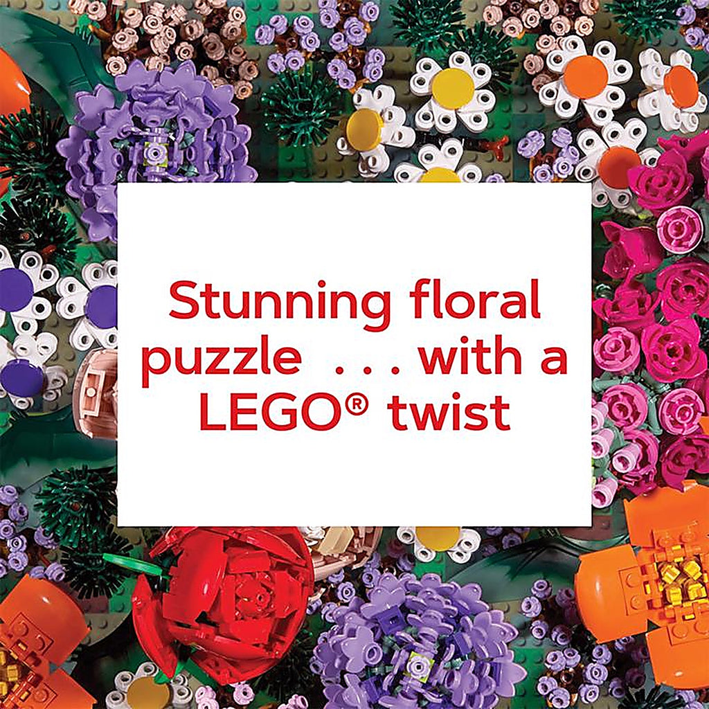 LEGO - 2008-1 - Brick Botanicals Puzzle Cardboard Mutlicolored 1000 pc