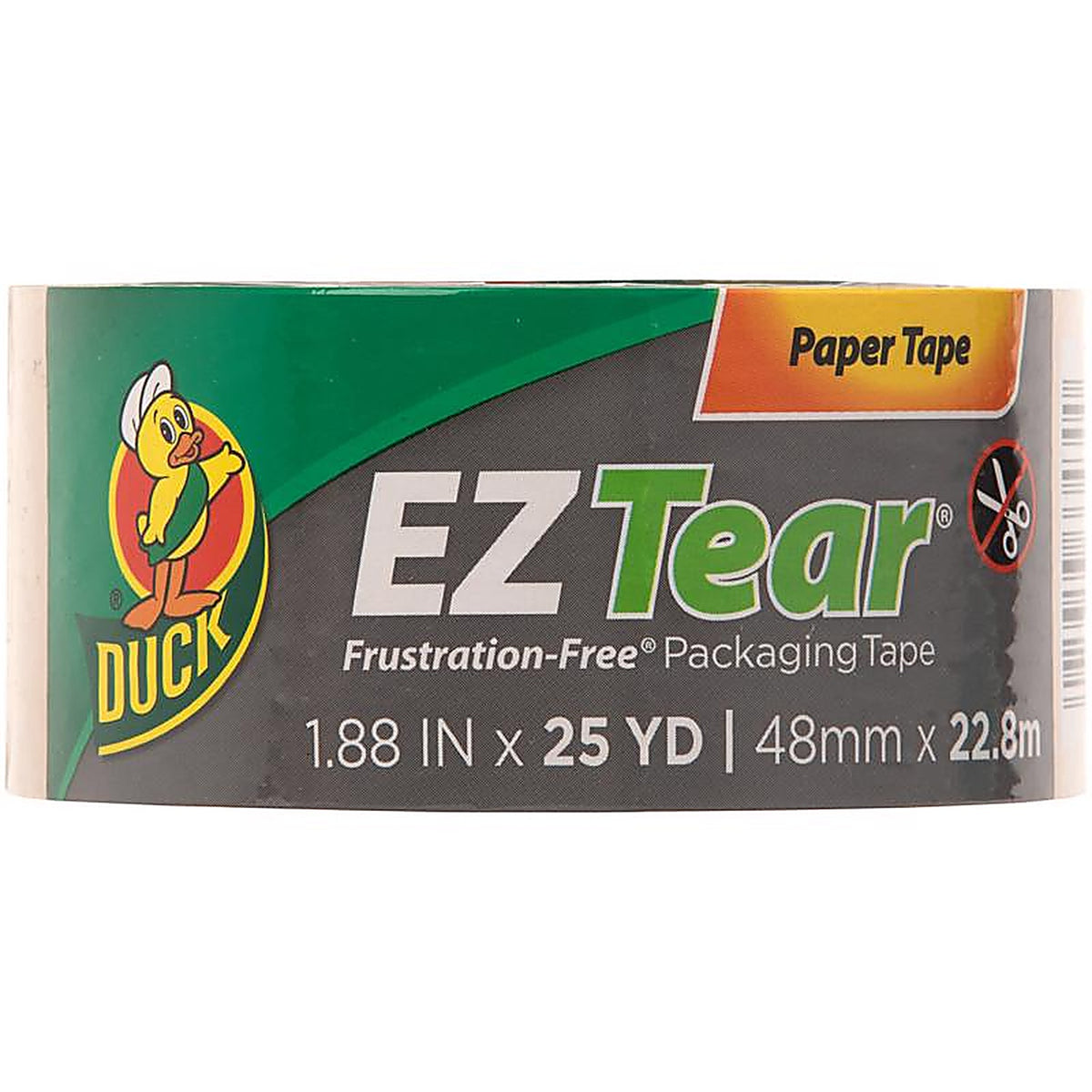 Duck - 242828 - EZ Tear 1.88 in. W X 25 yd L Paper Tape Tan