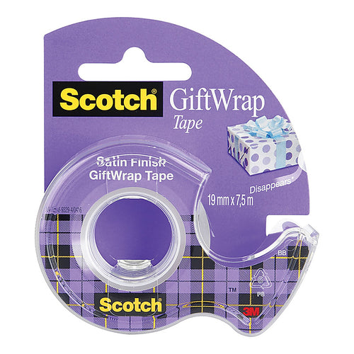 3M - CLIP-15 - Scotch Gift Wrapping Tape Clear